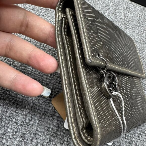 Gucci Leather Wallet 188-032425 - Picture 4 of 9